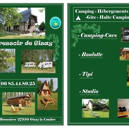 Le Studio Du Pressoir Gisay Exterior foto