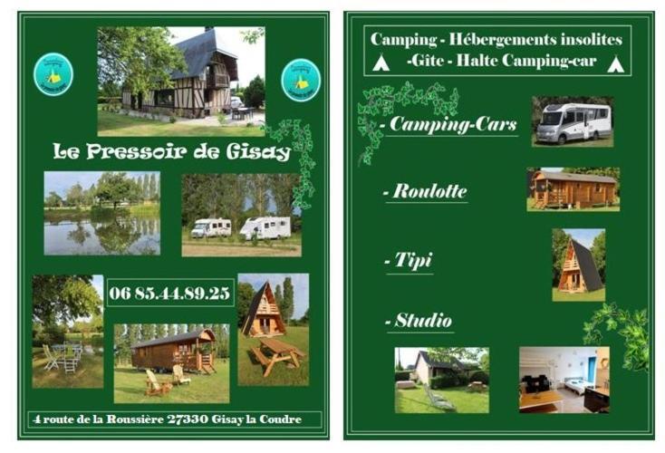 Le Studio Du Pressoir Gisay Exterior foto